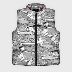 Мужской жилет Рыбы графика