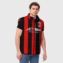 Мужской жилет AC Milan, цвет: 3D-красный — фото 2