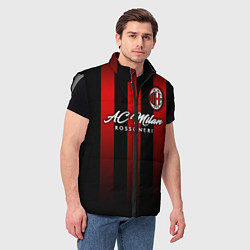 Мужской жилет AC Milan, цвет: 3D-светло-серый — фото 2