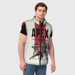 Мужской жилет Apex Legends, цвет: 3D-красный — фото 2