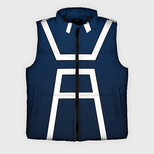 Мужской жилет Моя геройская академия -КОСТЮМ / 3D-Черный – фото 1