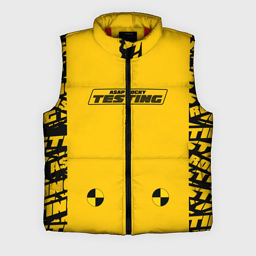 Мужской жилет ASAP Rocky Testing / 3D-Красный – фото 1