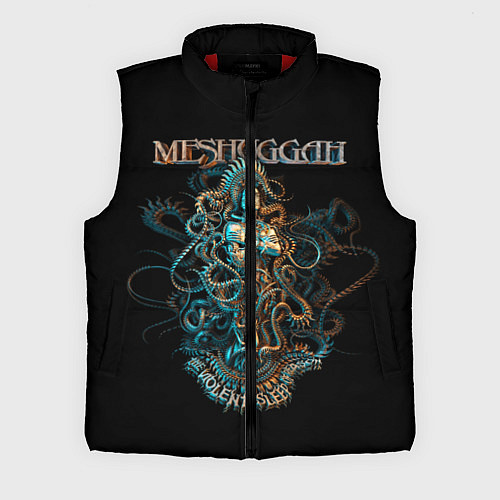 Мужской жилет Meshuggah: Violent Sleep / 3D-Красный – фото 1