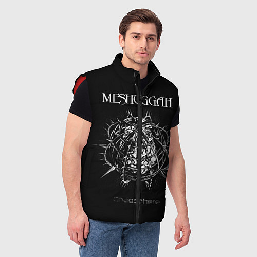 Мужской жилет Meshuggah: Chaosphere / 3D-Красный – фото 3