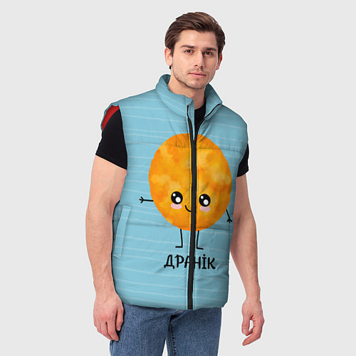 Мужской жилет Драник / 3D-Красный – фото 3