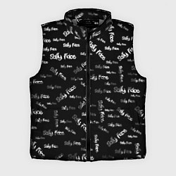 Мужской жилет Sally Face: Black Pattern, цвет: 3D-светло-серый