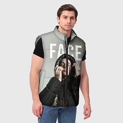 Мужской жилет FACE: Slime, цвет: 3D-светло-серый — фото 2