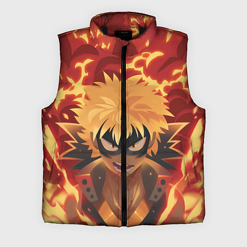 Мужской жилет Boku no Hero Academia / 3D-Черный – фото 1