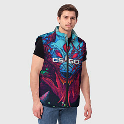 Мужской жилет CS:GO Hyper Beast, цвет: 3D-черный — фото 2