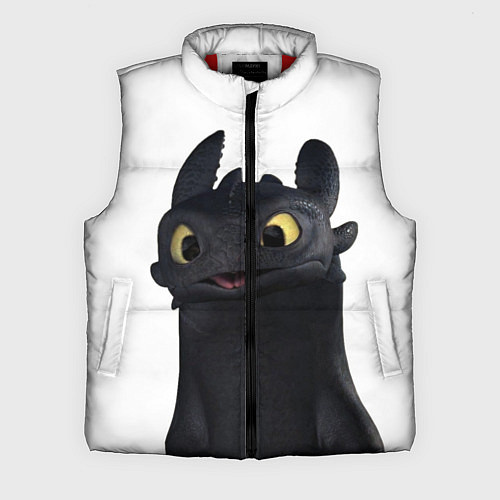 Мужской жилет Черная фурия / 3D-Красный – фото 1