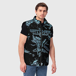 Мужской жилет The Witcher 3: Wild Hunt, цвет: 3D-черный — фото 2