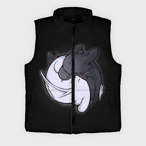 Мужской жилет Night Fury: Yin Yang / 3D-Черный – фото 1