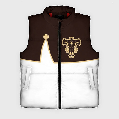 Мужской жилет Черный Клевер: Мантия / 3D-Красный – фото 1