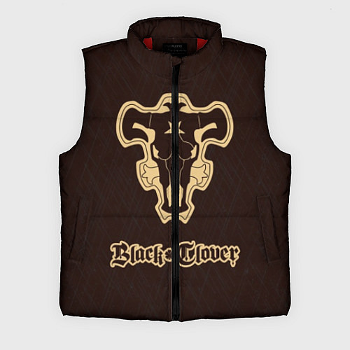 Мужской жилет Black Clover / 3D-Красный – фото 1