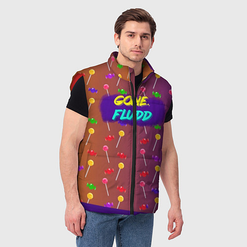 Мужской жилет Gone Fludd art 5 / 3D-Красный – фото 3