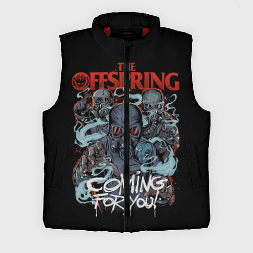 Мужской жилет The Offspring: Coming for You / 3D-Красный – фото 1
