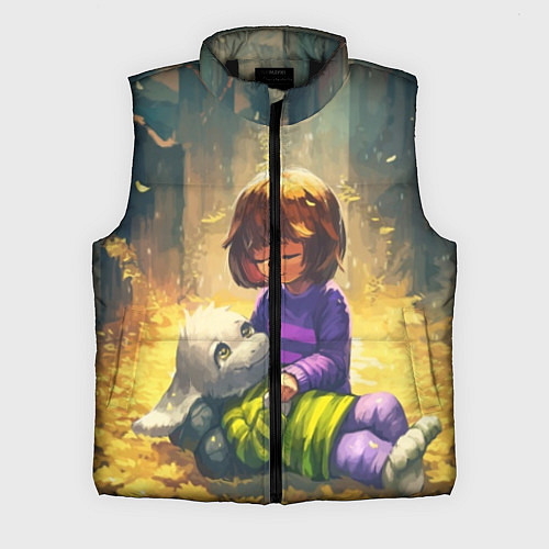 Мужской жилет Фриск и Азриэль / 3D-Черный – фото 1