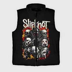 Мужской жилет Slipknot: Faces, цвет: 3D-черный