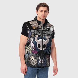 Мужской жилет Hollow Knight, цвет: 3D-черный — фото 2