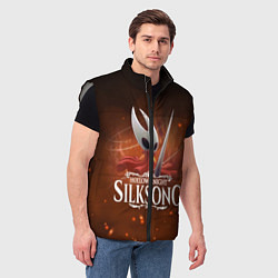 Мужской жилет Hollow Knight: Silksong, цвет: 3D-светло-серый — фото 2