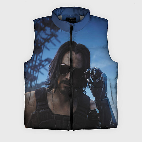 Мужской жилет Киану Ривз / 3D-Светло-серый – фото 1