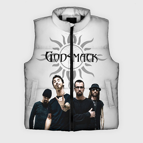 Мужской жилет Godsmack / 3D-Черный – фото 1