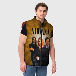 Мужской жилет Nirvana, цвет: 3D-красный — фото 2