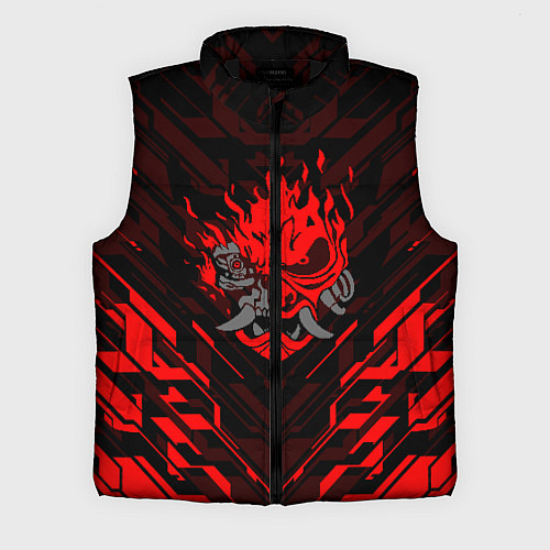 Мужской жилет CYBERPUNK 2077 / 3D-Черный – фото 1