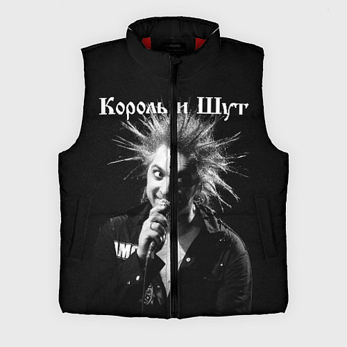Мужской жилет Король и Шут Анархия / 3D-Красный – фото 1