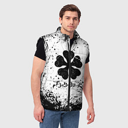 Мужской жилет ЧЁРНЫЙ КЛЕВЕР, цвет: 3D-черный — фото 2