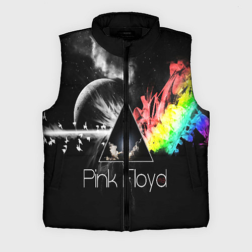 Мужской жилет PINK FLOYD / 3D-Черный – фото 1