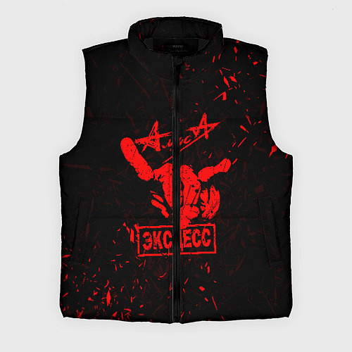Мужской жилет АлисА / 3D-Черный – фото 1