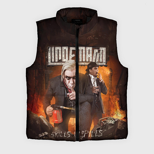 Мужской жилет LINDEMANN: Skills in Pills / 3D-Черный – фото 1