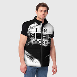 Мужской жилет Sherlock, цвет: 3D-черный — фото 2
