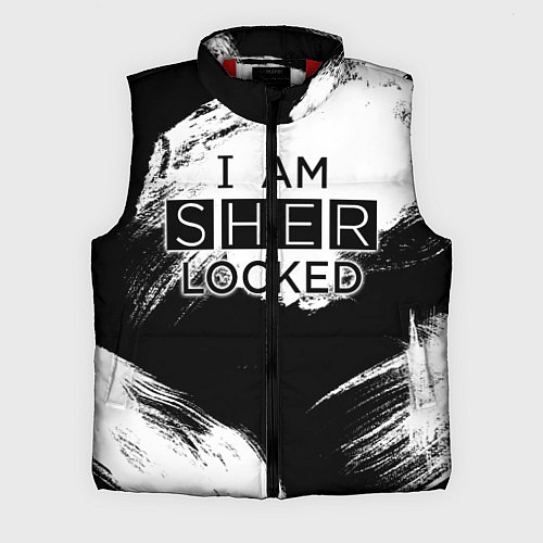Мужской жилет Sherlock / 3D-Красный – фото 1