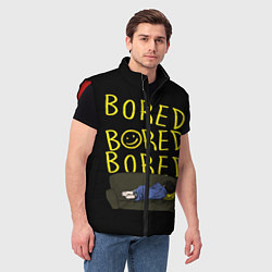 Мужской жилет Boreb, цвет: 3D-красный — фото 2