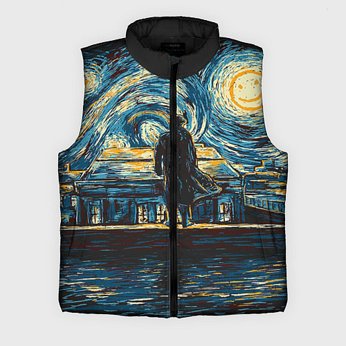 Мужской жилет Sherlock / 3D-Черный – фото 1