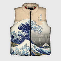 Мужской жилет Kanagawa Wave Art, цвет: 3D-красный