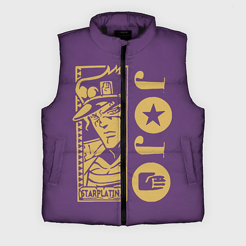 Мужской жилет JoJo Bizarre Adventure / 3D-Черный – фото 1