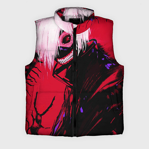 Мужской жилет Токийский Гуль / 3D-Черный – фото 1