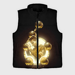 Мужской жилет Месси шестикратный, цвет: 3D-черный