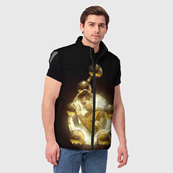 Мужской жилет Месси шестикратный, цвет: 3D-светло-серый — фото 2