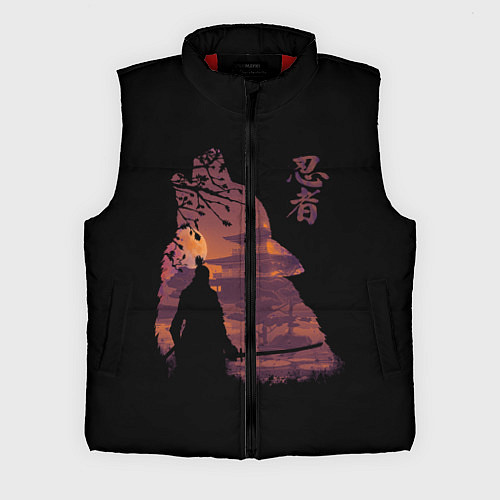 Мужской жилет Sekiro: Shadows Die Twice / 3D-Красный – фото 1