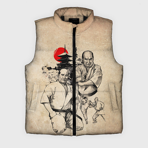 Мужской жилет Масутацу Ояма / 3D-Черный – фото 1