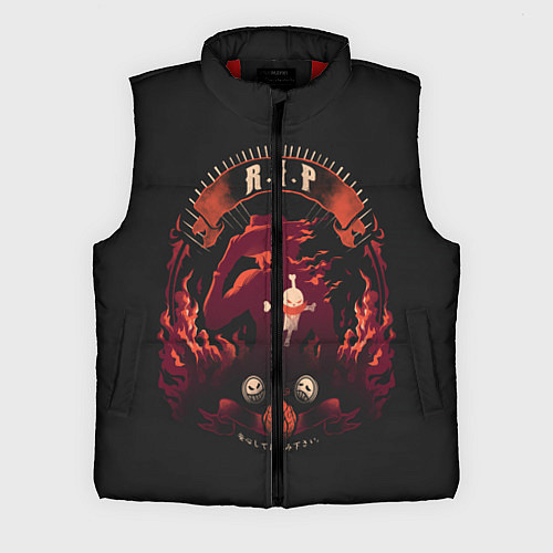 Мужской жилет One Piece / 3D-Красный – фото 1