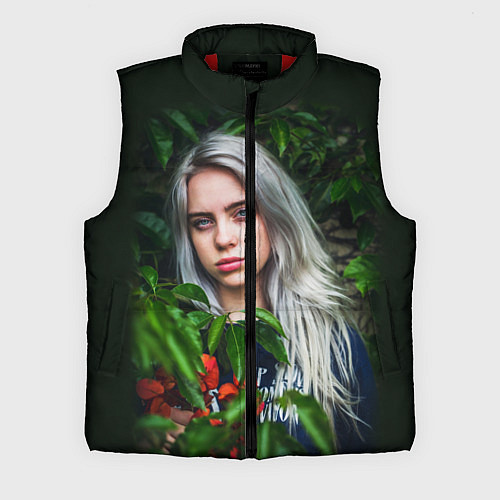 Мужской жилет BILLIE EILISH / 3D-Красный – фото 1