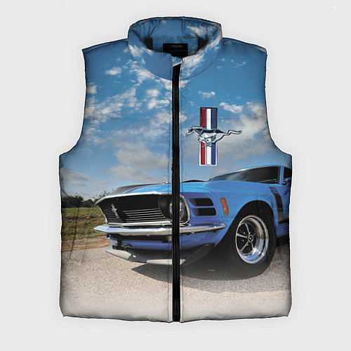 Мужской жилет Mustang / 3D-Черный – фото 1