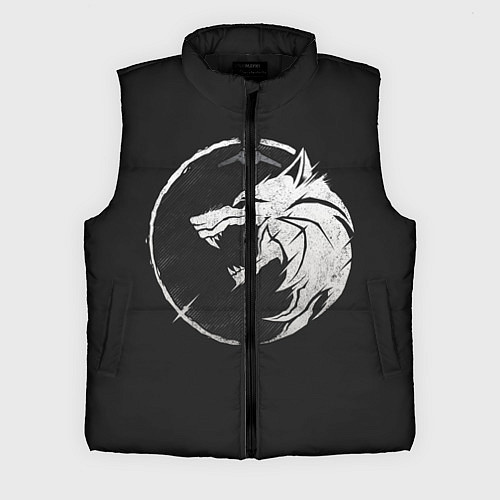 Мужской жилет The Witcher 3: Wild Hunt / 3D-Черный – фото 1