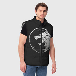 Мужской жилет The Witcher 3: Wild Hunt, цвет: 3D-светло-серый — фото 2