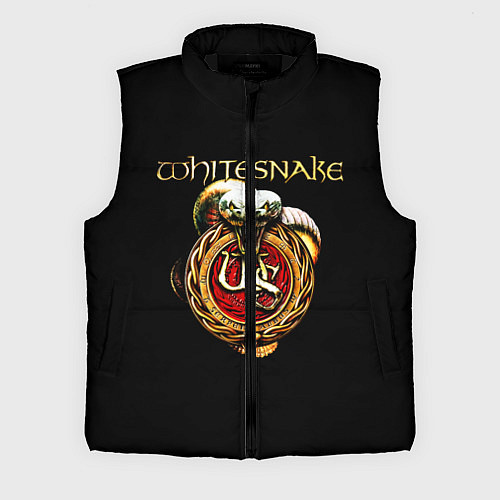 Мужской жилет Whitesnake / 3D-Черный – фото 1
